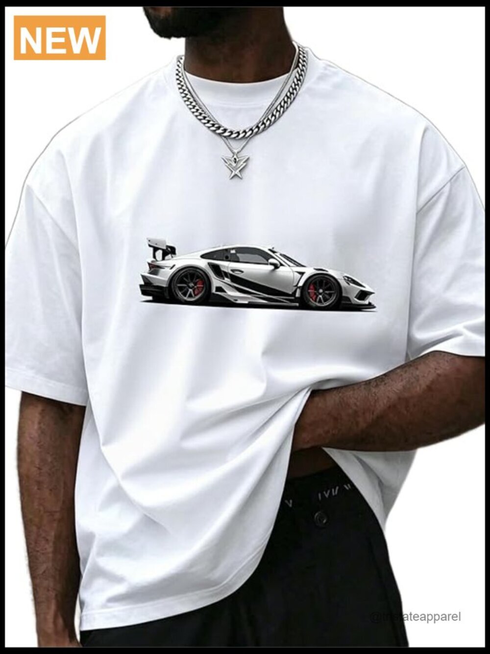 Men's Graphic Skull Print T-Shirt Casual Short Sleeve Crew Neck Streetwear